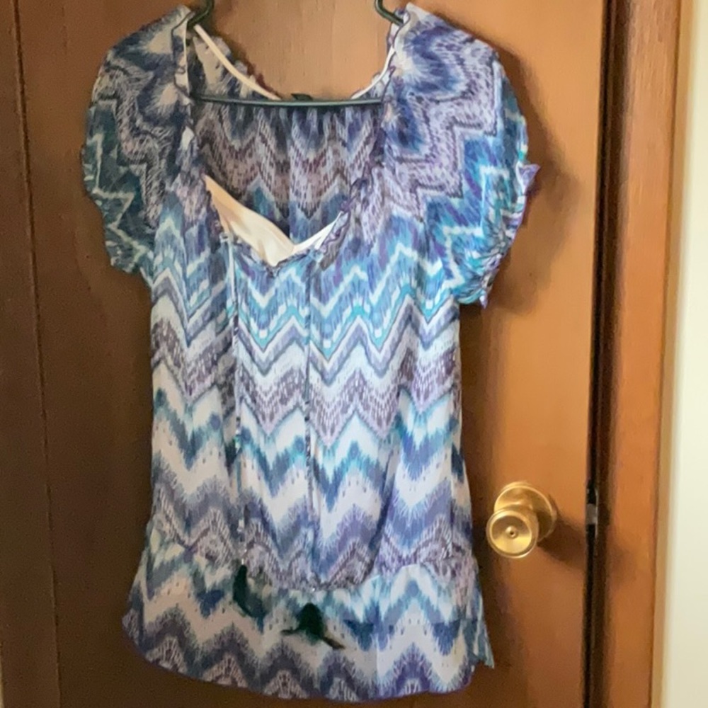 Women’s multi colored blouse